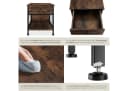 TecTake Nachttisch Industrial Style Ablage Schublade Staufach Bild 5
