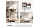tectake Beistelltisch Torquay Dreiteiliges Set Industrial Style Bild 5