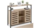 TecTake Sideboard Industrial Style 2 Ablagen 3 Staufächer Bild 3