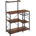 tectake® Küchenregal Industrial Style 6 Ablagen Gitterkorb Bild 1