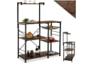 tectake® Küchenregal Industrial Style 6 Ablagen Gitterkorb Bild 3