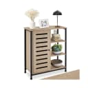 tectake® Sideboard Industrial Style mit Ablage und 3 offenen Fächern Bild 1