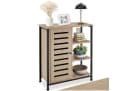 tectake® Sideboard Industrial Style mit Ablage und 3 offenen Fächern Bild 3
