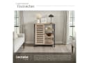 tectake® Sideboard Industrial Style mit Ablage und 3 offenen Fächern Bild 5