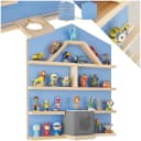 tectake Wandregal Mylittle Story Blau für bis zu 50 Tonies Bild 1