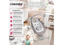 tectake Babyschaukel Dogs mit TrueSpeed-Technologie Grau Bild 1