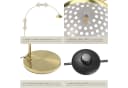 tectake Bogenleuchte Arcus Gold Verstellbar Retro Design Bild 5