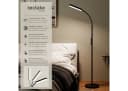 tectake Stehlampe Prisma LED Schwarz Dimmbar 5 Lichtmodi Bild 2
