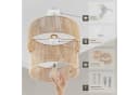 tectake Deckenleuchte Boho Jute-Lampe Lignea Lux Hängelampe Bild 4