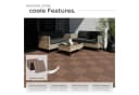 TECTAKE Terrassenfliesen 11er Set Klicksystem Braun WPC Bild 3