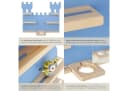 tectake Wandregal MyLittleStory Fortress für bis zu 16 Tonies Bild 5