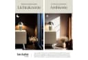 TECTAKE Schreibtischlampe Retro Pilzdesign Silber Matt Bild 4