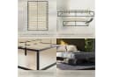 tectake Bettgestell Stahlgestell Plattform Design Bild 5