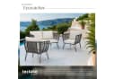 tectake Garten-Loungeset 3-tlg. Wetterfest Polyrattan Bild 5