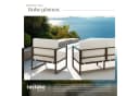 tectake Garten-Loungeset 7-tlg. Pulverbeschichteter Stahl Bild 5
