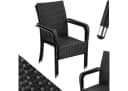 tectake Rattanstuhl Girona Set 2 Stk. Stapelbar Gartenstuhl Bild 3