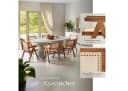 TecTake Armlehnstuhl Boho-Stil Massives Holzgestell Bild 4
