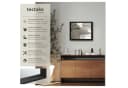 tectake Wandspiegel Elina Modern Rechteckig Bild 1