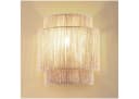 tectake Wandleuchte Lignea Lux Jute Boho-Stil Wandlampe Bild 2