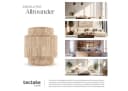 tectake Wandleuchte Lignea Lux Jute Boho-Stil Wandlampe Bild 5