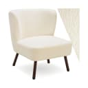 tectake Teddy-Cocktailsessel Bouclé-Bezug Bild 1