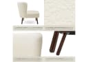 tectake Teddy-Cocktailsessel Bouclé-Bezug Bild 5