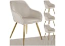 tectake Esszimmerstuhl Marilyn Set 4 St. Vielseitig Kombinierbar Bild 3