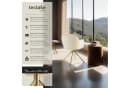 TECTAKE Samt-Drehstuhl Lona 6er Set Creme/Gold Gepolstert Bild 1