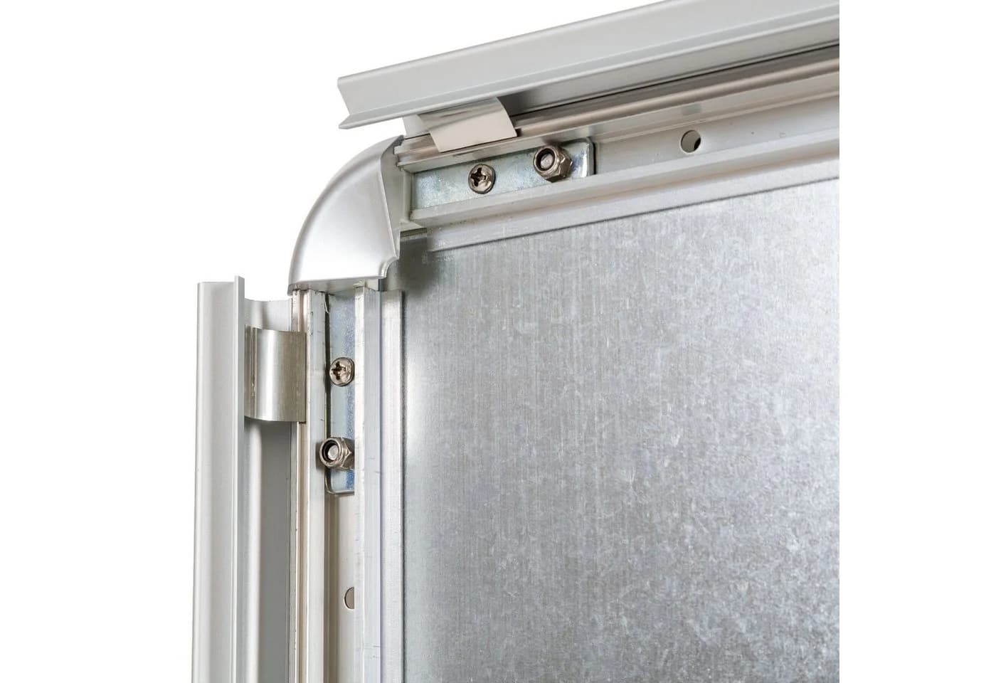 tectake Plakatständer DIN A1 Doppelseitig Grau Aluminium - Bild 4