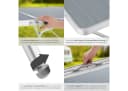 TECTAKE XXL Campingtisch Aluminium mit Klappfunktion und Tragegriff Bild 4