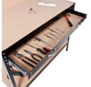 TECTAKE Werkbank Arbeitstisch mit Lochwand und Schubladen Bild 5
