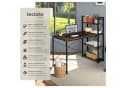tectake Computer-Schreibtisch Industrial Style Bild 1