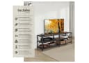 tectake Lowboard TV-Regal Industrial Style Bild 1