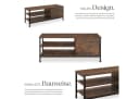 tectake Lowboard TV-Regal Industrial Style Bild 3