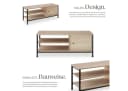 tectake Lowboard TV-Regal Industrial Style Bild 3