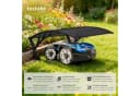 tectake Mähroboter-Garage Rasenmäher-Roboter-Garage, Dach aus UV-beständigem Polycarbonat und Aluminium Bild 1