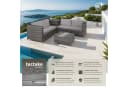 tectake Loungeset Rattan Sitzgruppe 5-tlg. Grau Bild 1