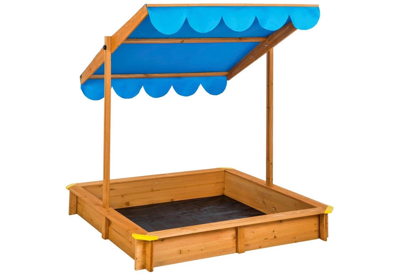 tectake Sandkasten Emilia mit verstellbarem Dach - Bild 2