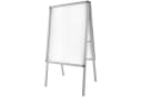 TECTAKE Aluminium Plakatständer DIN A1 doppelseitig klappbar silber Bild 2