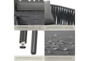 TECTAKE Valeiras Gartenstuhl 4er Set Rope-Design Grau Bild 5