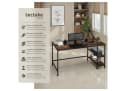 Tectake Computer-Schreibtisch Canton Industrial Style Bild 1