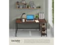 Tectake Computer-Schreibtisch Canton Industrial Style Bild 4