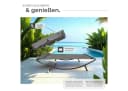 tectake Gartenliege Livorno 2-Personen Schwarz Grau UV-beständig Bild 4