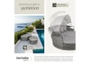 Tectake Rattan Sonneninsel Santorin UV-beständig Polyrattan Bild 4