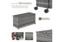 tectake Auflagenbox 253 l mit Hubautomatik und Aluminiumgestell Bild 4