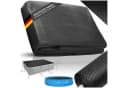 tectake Pool-Abdeckplane Solarfolie Schwarz Bild 2