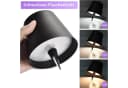 Realb2b LED Tischleuchte Flaschenlampe Aufsatz Weiß Kaffee Bild 3