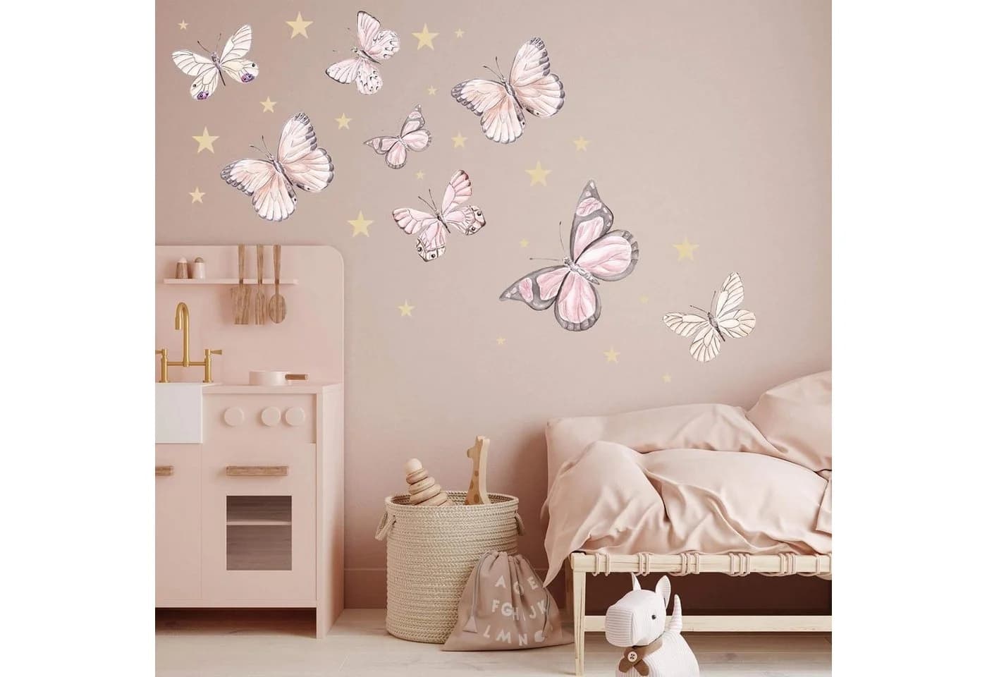 WANDKIND Wandtattoo Schmetterling Set V210 Selbstklebend