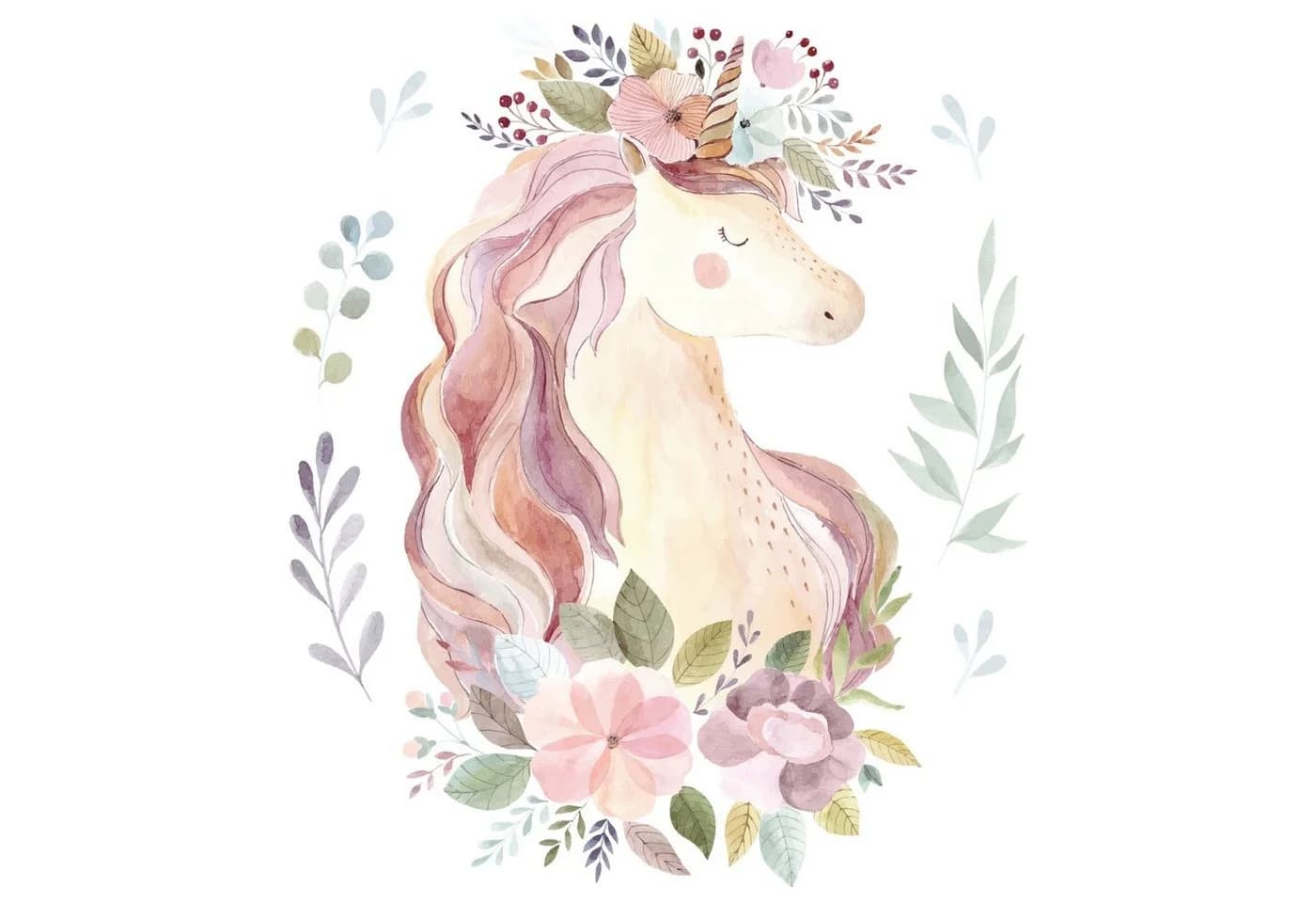 WANDKIND Wandtattoo Magisches Einhorn V251 - Selbstklebend & Rückstandsfrei - Bild 2