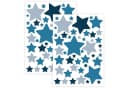 WANDKIND Wandtattoo Sternen Set 94 Stück V281 Blau Bild 2